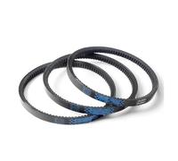 Transmission Belts AX/13X Tipo 13X800~1118mm Filo Duro Trasmissione In Gomma Anello Interno Lungo Trasmissione Industriale Macchine Agricole Cinghia A V Dentata V Belt(13X1016 mm Li)