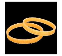 Transmission Belts Cinghia 2 Pezzi 4PJ-218/228/235/238/246/251/268/280mm Cinghia A V Scanalata Lavorazione Legno Pialla Larghezza 10mm Multi Cuneo Puleggia 4 Slot(4PJ-246mm)