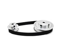 Transmission Belts Cinghia 20T 40T HTD 300CM Set Pulegge Dentate Larghezza Cinghia 15mm Riduzione 1:2 40 Denti Set Ruote Sincrone 300CM 20 Denti(40T Bore 10mm,315MM_20T BORE 6MM)