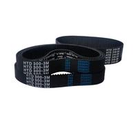 Transmission Belts Cinghia Cinghia Dentata HTD 300CM C= 141 144 150 162 165 171 174 177 180 183 Larghezza 6/9/10/15/20mm Gomma Ad Anello Chiuso Passo Sincrono 3mm(3M150(Teeth50),5PIECE_9MM)