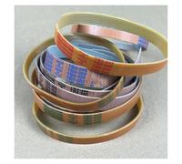 Transmission Belts TB2-310/330/345/360/380/400/430 Cintura Costale Automatica Per Affettatrice Di Carne, Cintura Piccola Trasparente Per Tagliacarne, Prezzo 1 Pezzo V Belt(TB2-380-6 rib-12mm)