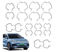 Transmission Cooler Clip Kit, 18 Piece Steel Set, Essential Loose Line Clips, Replacement for Auto Mechanics, Craft Enthusiasts, and Car Owners for System Maintenance and Installation