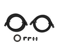 Transmission Refreeter Lines Kit di tubo flessibile per il crollo del cambio Surface anodizzato nera 10000 PSI di rottura della pressione