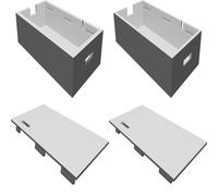 Transmitter Case for HUBSAN FlySky Compatible with DX6i PPM Signal Snap-Fit
