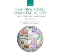 Transnational Commercial Law: Texts, Cases and Materials
