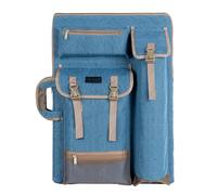 Transon Art Portfolio Case Artist Backpack Canvas Bag Large 66 cm x 49,5 cm Turchese Verde