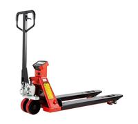 Transpallet Bilancia for pallet, capacità elevata 4.400 libbre, leggibilità 1, dimensioni forca 46" x 27", bilancia for for carichi pesanti Jack per pallet