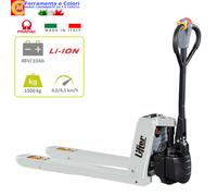 Transpallet Elettrico a Batteria 48V PRAMAC Portata 1500 kg Carrello Elevatore