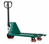 Transpallet Manuale 3000Kg Doppio Rullo Forche 1150x550 mm Carrello Elevatore Sollevatore idraulico 3T per Pallet Europallet Ruote Poliuretano Robusto per Magazzino Logistica Officina