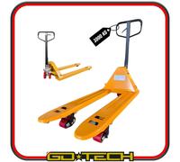 TRANSPALLET MANUALE RUOTE DOPPIO RULLO PORTATA 3000KG FORCHE STANDARD 1200x550mm