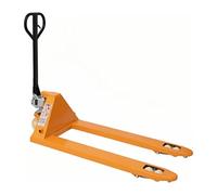 Transpallet Sollevatore for pallet manuale con doppio sistema di rilascio for il trasporto materiale in magazzino per magazzino industriale(Grande)