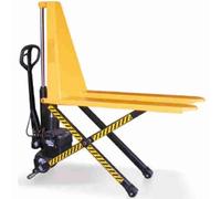 Transpallet sollevatore pantografo elettrico a singolo stelo forche grande alzat