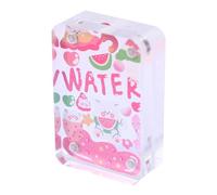 Transparent Acrylic Card Frame | Robust & Crack - Defying for DIY Display | Portable Card Holder for Desktop / Mahjong Tray / Stickers | 2 Pack, 3.5x2.5 Inches