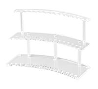 Transparent Acrylic Pen Stand - Pen Holder | Versatile Display For Pens | Eyebrow Pencils, And Makeup Tools | 30-Slot Pencil Holders | Organizer Desk Accessories For Desktop Home Stationery Brush
