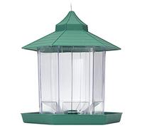 Transparent Bird Feeder for Outdoors | Weatherproof Hanging Feeder for Garden/Yard/Balcony | Easy Fill & Maintain, Large Capacity
