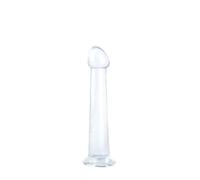 Transparent Butt Plug Soft Anal Plug With Strong Suction Cup G-spot Vaginal Massager Prostate Stimulator Erotic Adult Products(S)