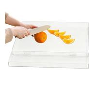 Transparent Counter Protector - Large Aesthetic Prep, Anti-Slide Kitchen Mat, Culinary Workstation Accessory, Pantry Gear | Durable Acrylic Tool, Great For Camping Hiking Meal Support