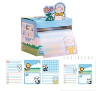 Transparent Glitter Sticky Notes - 120 Sheets Cute Aesthetic, Shimmer Tabs