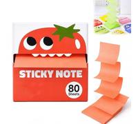 Transparent Glitter Sticky Notes 480 Sheets See-Through Memo Tabs (1PCS-B)