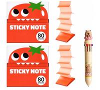 Transparent Glitter Sticky Notes, Pull-Out Pad Strong Adhesion, No Residue (#5)