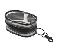 Transparent Keychain Wallet - Pvc Coin Holder Pouch, Durable Clear Earbud Case, Lightweight Zip Carry Bag | Practical Tiny Accessory Present For Student Commute Party Favor Holiday Essentials
