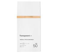 Transparent Lab Mineral Tinted Sunscreen Light - Protezione solare con filtri fisici