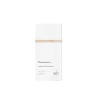 Transparent Lab Mineral Tinted Sunscreen Light SPF50 100 ml - Crema solare 100% minerale con ossido di zinco, peptidi e collagene, tonalità chiara con copertura leggera, protezione UVA/UVB