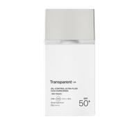 Transparent Lab Oil Control Ultra Fluid Cica Sunscreen Crema Opacizzante SPF50