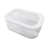 Transparent Large-Capacity Refrigerator Storage Box For Fridge Leakproof | Food Storage Containers Refrigerator Container Fruit Storage For Flour Sugar Beans Tomatoes Lettuce