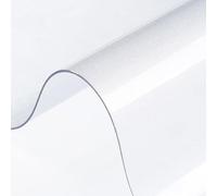 Transparent Office Chair Mat Non-Slip PVC Floor Protector for Carpet & Hard Floors Large 31" x 31" Frosted Desk Mat Multi-Purpose & Easy to Clean