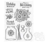 Transparent Rubber Stamp DIY Craft Tool Hand Made Seal with Cutting Die for Scrapbooking Journaling Photo Album Decoration TPR Material As Pictures Shown