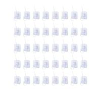 Transparent Self Adhesive Hooks, Versatile Decorative Hooks, 40 Pieces No Drill Sticky Hangers, Wall Hook Without Nails, Strong Damage Free Mounting For Bath Closet Entryway Laundry Room Locker Home