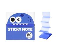 Transparent Sticky Pull Out Sticky Notes (blueberry)