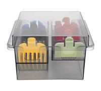 Transparent Trimmer Guard Organizzazione Box Box Plastci Storage Case Per Viaggi E Negozio Barbiere Tutti I Giorni Ha Bisogno Custodia Da Barbiere Professionale