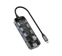 Transparent USB-C docking station, dua - Nouvo