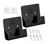 Transparent Wardrobe Pipe Retainer Self Adhesive Support Wall Clip | Home Bathroom Kitchen Hotel Closet Laundry Storage Organization Secure Installation Space Saving Durable Support