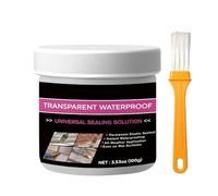 Transparent Waterproof Sealant - 100g Invisible Crack Repair Coating | Multi- Leakproof Adhesive | For Bathroom, Shower, Kitchen, Sink, Wall, Tile, Window, Outdoor, Basement, RV, And Daily Home