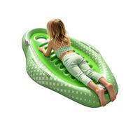 Transparent Wiñdoŵ Surfboard Float - Kids' Inflatable Water Ski with Easy-Grip Handles | Durable Swimming Ring Board for Lake, Beach, Pool & Backyard Parties