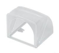 Transparente Schutzabdeckung für Wandschalter, Tipo Scatola impermeabile con presa esterna in plastica multicolore(Transparent)