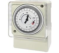 Transplant Timer Meccanico, 220-240V, 16A, 24 Ore, Analogico a Segmento per Luci, Riscaldatori, Piscine e Altri Elettrodomestici