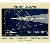 Transport for London Barca al 1923 40 x 50 cm, Tela Stampe, Multicolore