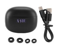 Transport Language Translator Earbuds 137 Lingue Riduzione del rumore IPX6 Auricolare Bluetooth 5.3 Waterproof Bluetooth 5.3 con display di potenza per socializzare musica e