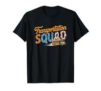 Transportation Squad Proud Bus Driver Back to School Maglietta