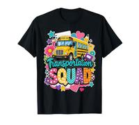 Transportation Squad School Bus Driver Back To School Maglietta