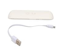 Transportatore vocale AI intelligente 144 Lingue in due vie Instato in integrazione di una batteria da 800 mAh Dispositivo di traduzione portatile per l'apprendimento del lavoro (Bianco)