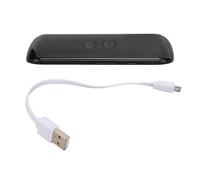 Transportatore vocale AI intelligente 144 Lingue in due vie Instato in integrazione di una batteria da 800 mAh Dispositivo di traduzione portatile per l'apprendimento del lavoro (Nero)