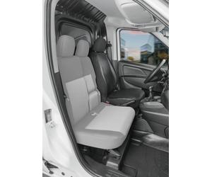 Transporter Coprisedili in similpelle per Fiat Doblo 2, 1 sedile singolo conducente (bracciolo a destra)