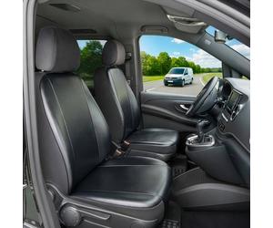 Transporter Coprisedili in similpelle per Mercedes-Benz Citan W415, 2 posti singoli anteriori