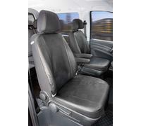 Transporter Coprisedili in similpelle per Mercedes-Benz Viano/Vito, 2 sedili anteriori singoli (incavo del bracciolo all'interno)