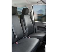 Transporter Coprisedili in similpelle per VW T4, 1 sedile anteriore singolo (con bracciolo)